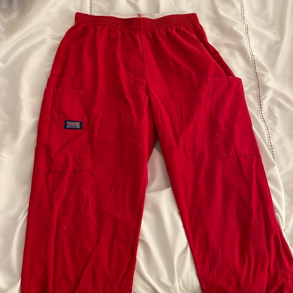 Red scrub set BUNDLE
